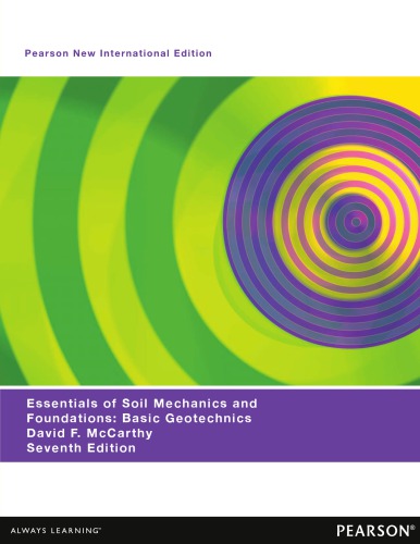 Essentials Of Soil Mechanics And Foundations Basic Geotechnics 7th Intern Mccarthy