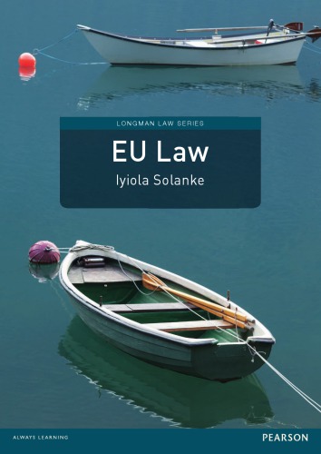 Eu Law Mylawchamber Pack Solanke Iyiola
