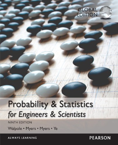 Probability Statistics For Engineers Scientists 9th Global Walpole