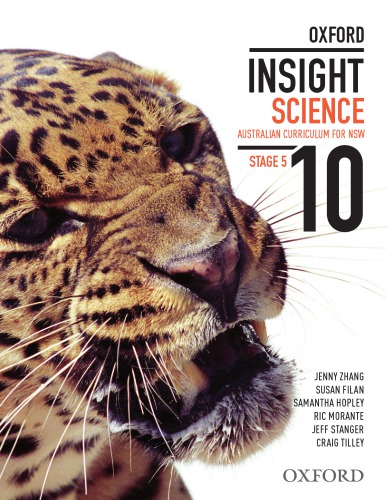 Oxford Insight Science 10 Student Book Jenny Zhang Susan Filan