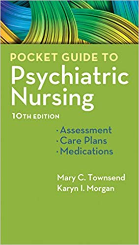Pocket Guide To Psychiatric Nursing 10th Ed Mary C Townsend
