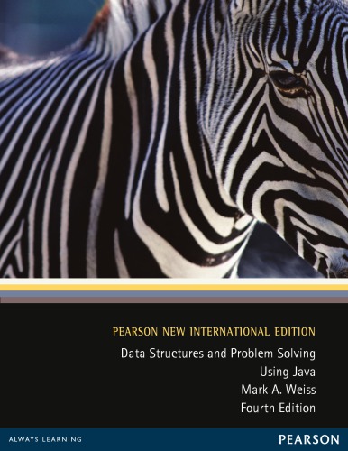 Data Structures And Problem Solving Using Java 4th Intern Weiss