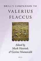 Brills Companion To Valerius Flaccus Heerink Mark Manuwald