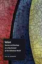 Value Source And Readings On A Key Concept Of The Globalized World De Gennaro