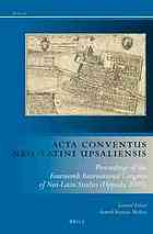 Acta Conventus Neolatini Upsaliensis Proceedings Of The Fourteenth International Congress Of Neolatin Studies Uppsala 2009 Vol 1 2 Coroleu Lletget