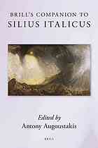 Brills Companion To Silius Italicus Augoustakis Antony