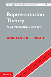 Representation Theory A Combinatorial Viewpoint Amritanshu Prasad