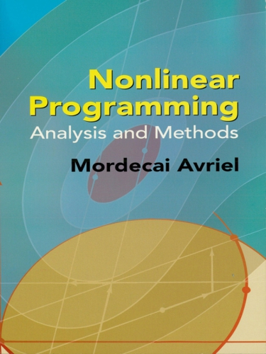Nonlinear Programming Analysis And Methods Onlineausg Avriel
