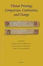 Tibetan Printing Comparisons Continuities And Change Hildegard Diemberger