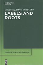 Labels And Roots Bauke Leah S Blmel Andreas