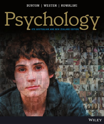 Psychology 4th Australian And New Zealand Edition Lorelle Burton