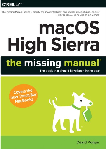 Macos High Sierra The Missing Manual David Pogue