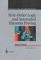 Firstorder Logic And Automated Theorem Proving 2nd Fitting