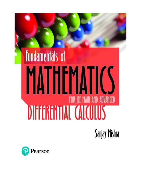 Fundamentals Of Mathematics Differential Calculus Sanjay Mishra