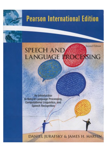 Speech And Language Processing Draft 2nd Daniel Jurafsky James H Martin