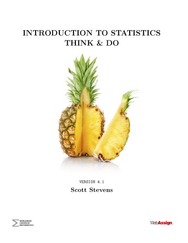 Introduction To Statistics Think Do V41 Scott Stevens
