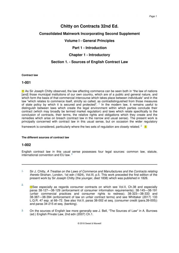 Chitty On Contracts With Second Supplement 32nd Hugh Beale