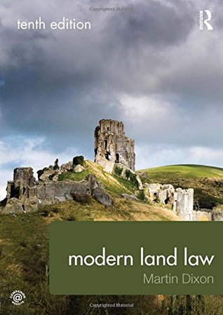 Modern Land Law 10th Martin Dixon