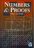 Numbers And Proofs Digital Repr Reg Allenby