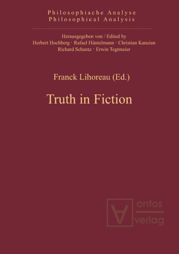 Truth In Fiction Franck Lihoreau Ed