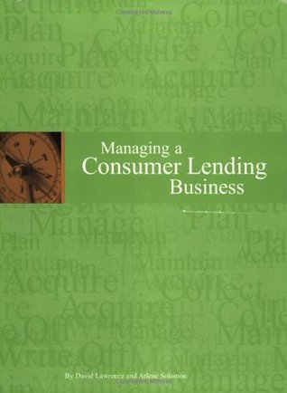 Managing A Consumer Lending Business Paperback David Lawrence