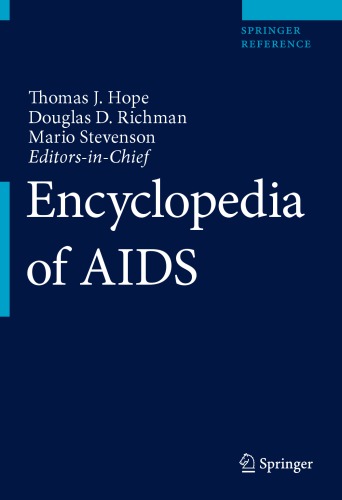Encyclopedia Of Aids 1st Thomas J Hope Douglas Richman Mario Stevenson