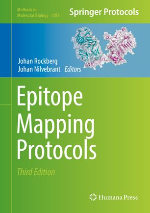 Epitope Mapping Protocols 3rd Ed Johan Rockberg Johan Nilvebrant