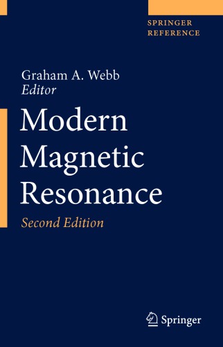 Modern Magnetic Resonance 2nd Ed Graham A Webb