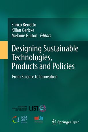Designing Sustainable Technologies Products And Policies 1st Ed Enrico Benetto