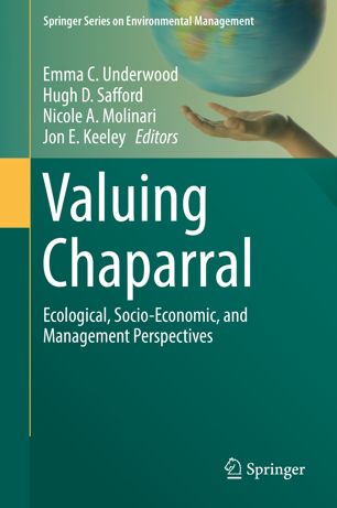 Valuing Chaparral 1st Ed Emma C Underwood Hugh D Safford