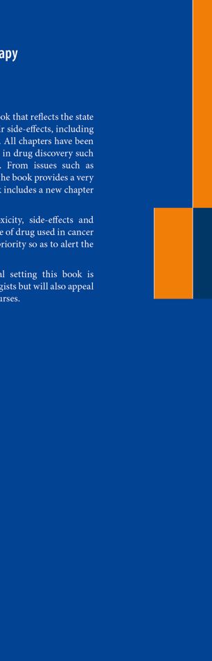 Side Effects Of Medical Cancer Therapy 2nd Ed Mario A Dicato