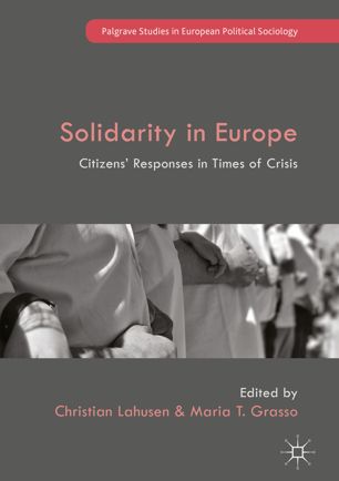 Solidarity In Europe 1st Ed Christian Lahusen Maria T Grasso