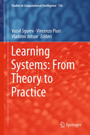 Learning Systems From Theory To Practice 1st Ed Vassil Sgurev
