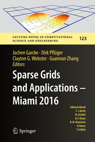 Sparse Grids And Applications Miami 2016 1st Ed Jochen Garcke