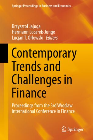 Contemporary Trends And Challenges In Finance 1st Ed Krzysztof Jajuga