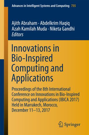 Innovations In Bioinspired Computing And Applications 1st Ed Ajith Abraham