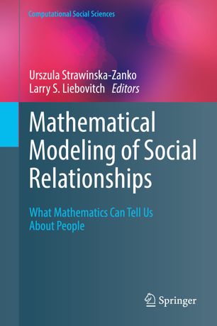Mathematical Modeling Of Social Relationships 1st Ed Urszula Strawinskazanko