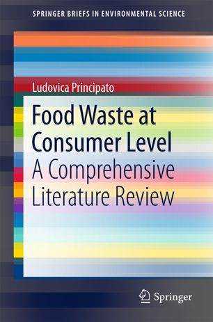 Food Waste At Consumer Level 1st Ed Ludovica Principato