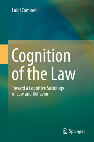 Cognition Of The Law 1st Ed Luigi Cominelli