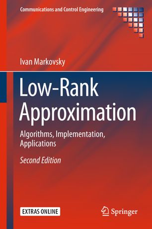 Lowrank Approximation 2nd Ed Ivan Markovsky