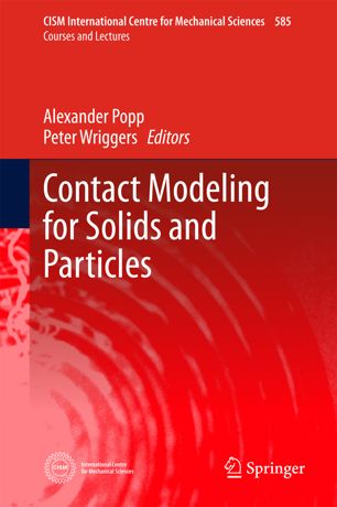 Contact Modeling For Solids And Particles 1st Ed Alexander Popp