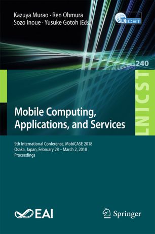 Mobile Computing Applications And Services 1st Ed Kazuya Murao