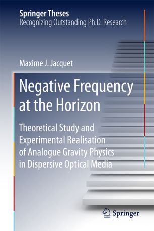 Negative Frequency At The Horizon 1st Ed Maxime Jacquet