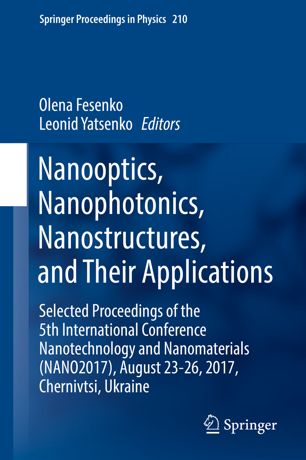 Nanooptics Nanophotonics Nanostructures And Their Applications 1st Ed Olena Fesenko