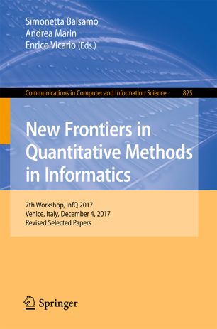 New Frontiers In Quantitative Methods In Informatics 1st Ed Simonetta Balsamo