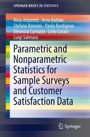 Parametric And Nonparametric Statistics For Sample Surveys And Customer Satisfaction Data 1st Ed Rosa Arboretti