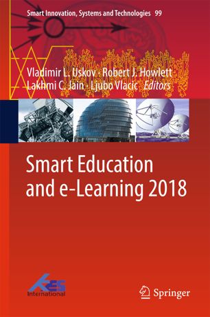Smart Education And Elearning 2018 1st Ed Vladimir L Uskov
