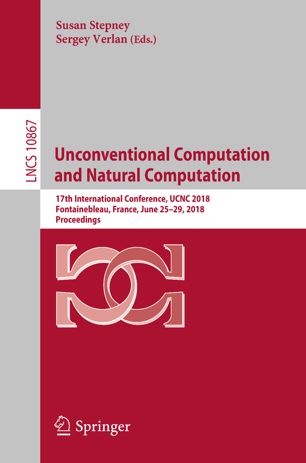 Unconventional Computation And Natural Computation 1st Ed Susan Stepney