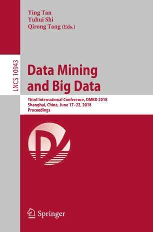 Data Mining And Big Data 1st Ed Ying Tan Yuhui Shi Qirong Tang