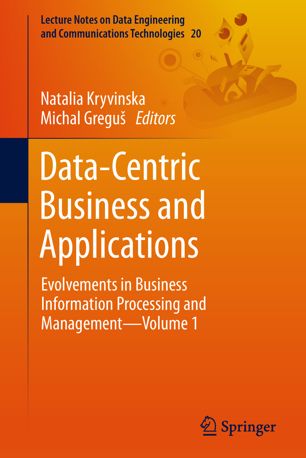 Datacentric Business And Applications 1st Ed Natalia Kryvinska